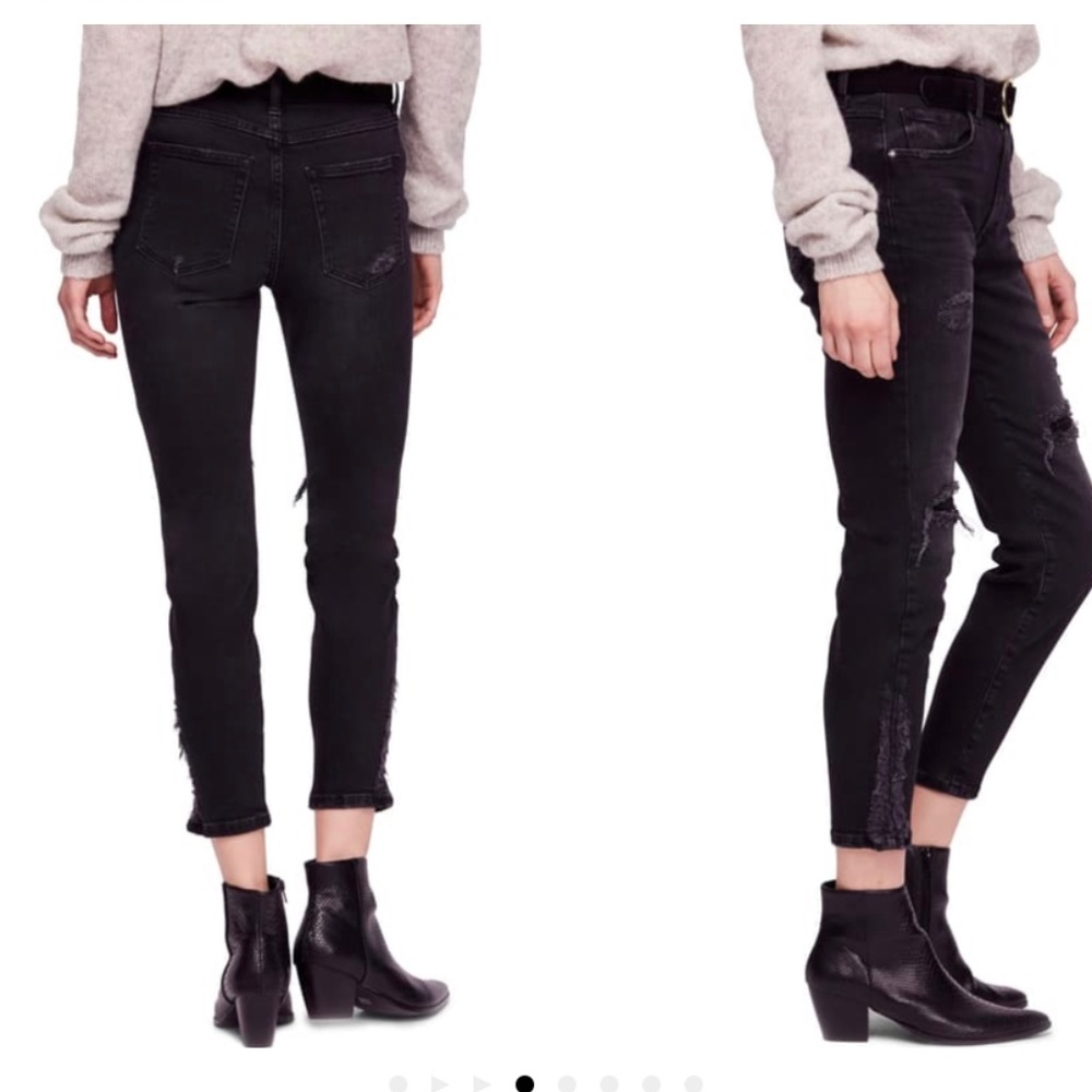 Free People Black Jeans - Picture 3 of 5
